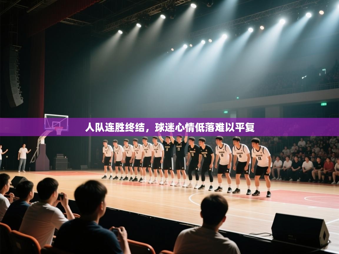 人队连胜终结,球迷心情低落难以平复 第1张
